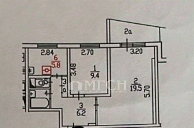 квартира метро Улица Академика Янгеля дом 42к/3 муниципальный округ Чертаново Южное фото