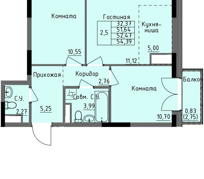 квартира г Ижевск р-н Ленинский Строитель ул Луначарского фото 1