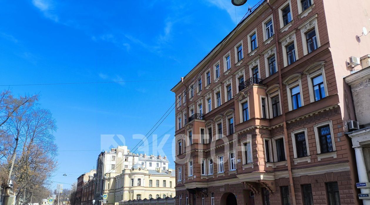 комната г Санкт-Петербург метро Василеостровская ул Писарева 14 округ Коломна фото 13