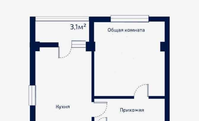 квартира р-н Симферопольский с Мирное ЖК 5 элемент фото 10