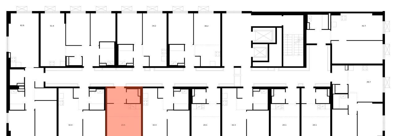 квартира г Москва метро Текстильщики корп. 6. 2, жилой комплекс Волжский Парк фото 2