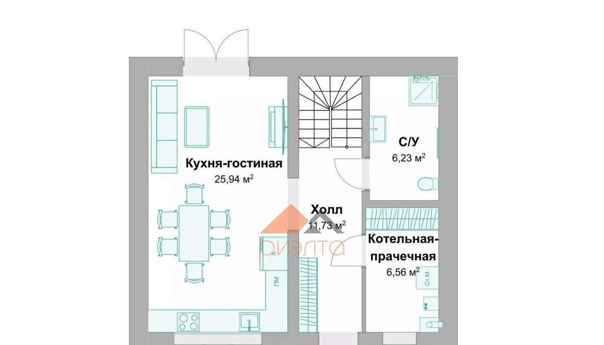 дом р-н Новосибирский Каменский сельсовет, Гармония мкр, ул. 22-я фото 2