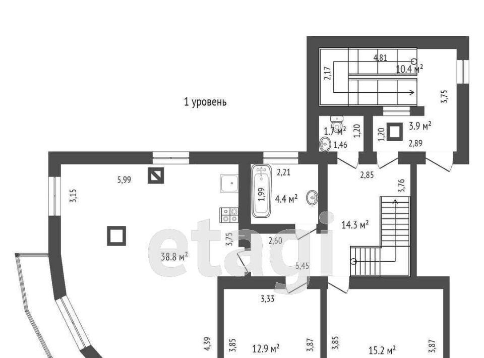 квартира р-н Ейский г Ейск ул Энгельса фото 22