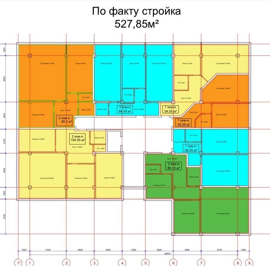 квартира г Махачкала р-н Ленинский ул Даниялова 110 фото 8