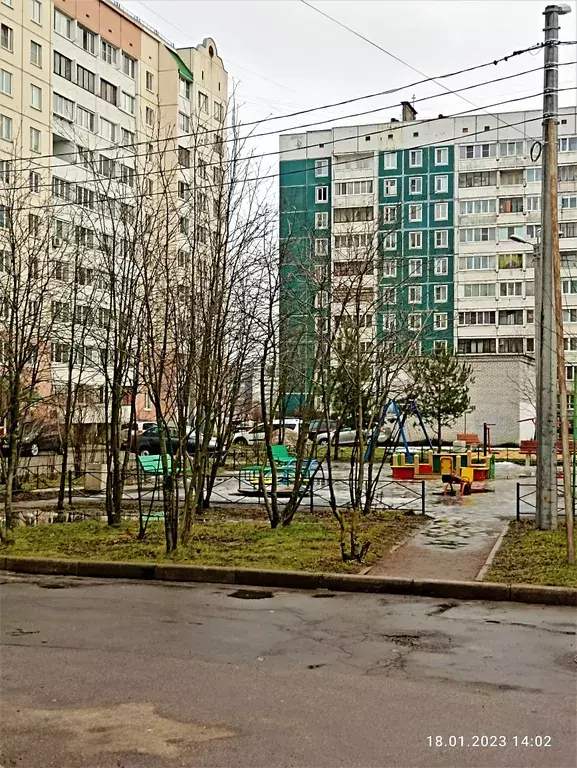 квартира г Санкт-Петербург п Горелово метро Кировский Завод ш Красносельское 52 к 2, Ленинградская область фото 20