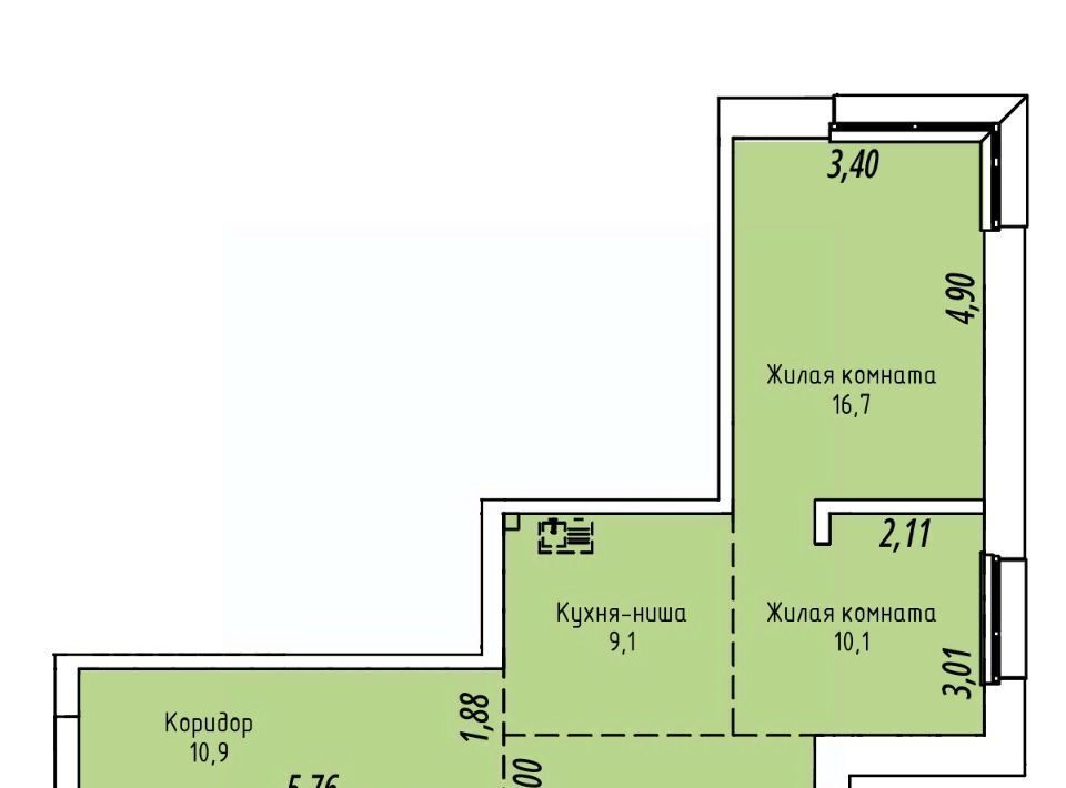 квартира г Иркутск р-н Правобережный ул Култукская 16 фото 1