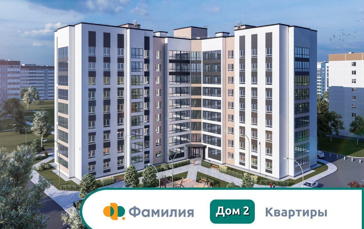 квартира г Ковров ул Еловая 94/3 ЖК «Фамилия» фото 5