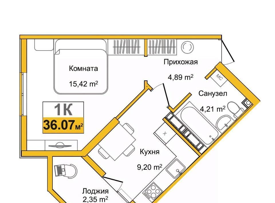 квартира г Симферополь р-н Центральный ул Батурина фото 1