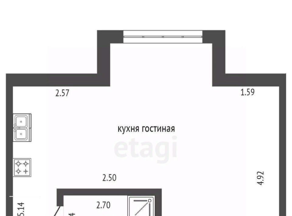 квартира г Ялта пгт Никита спуск Никитский, 25 фото 11