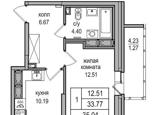 квартира г Санкт-Петербург п Парголово Парнас метро Парнас проезд Толубеевский, 34к 2 фото 1