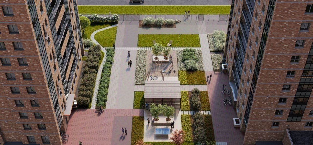 квартира г Санкт-Петербург п Парголово Парнас метро Парнас проезд Толубеевский, 34к 2 фото 6