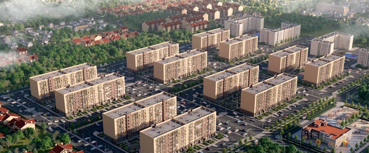 квартира р-н Динской п Южный ЖК «История-2» Южно-Кубанское с/пос фото 5