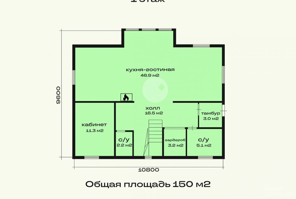 дом р-н Тосненский п Шапки ул Кольцевая коттеджный посёлок Успенское фото 9