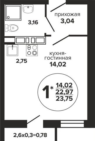 р-н Прикубанский ул им. Прокофьева С.С. 257/7 блок-секция 1а-4а фото