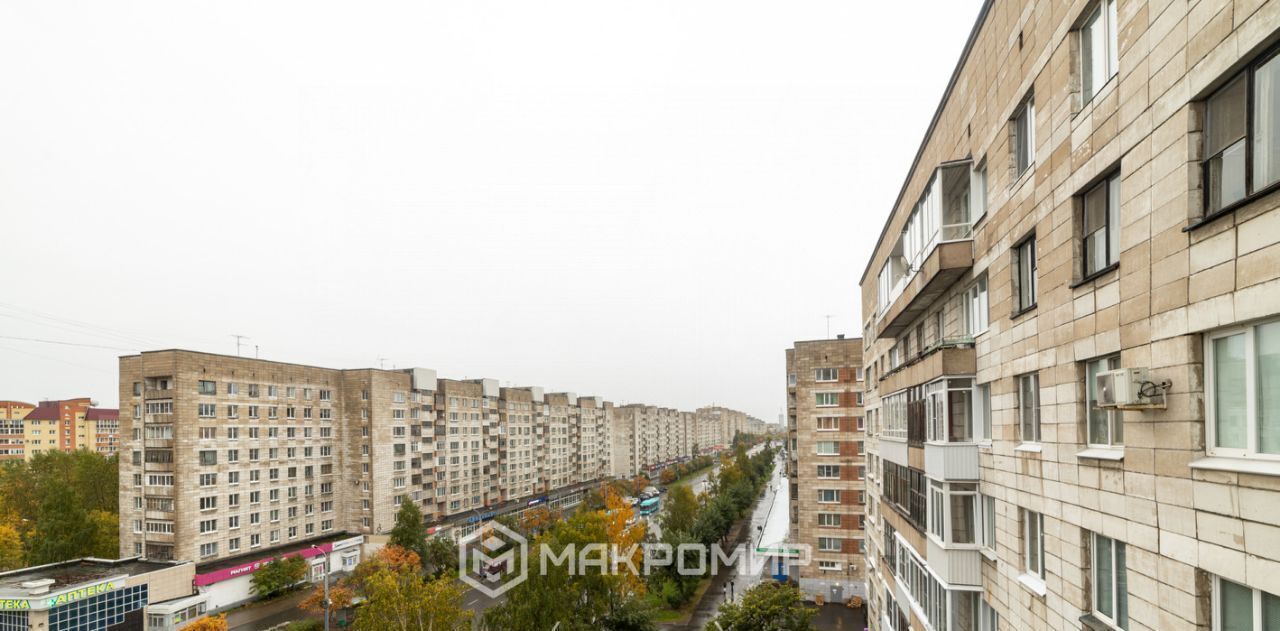 квартира г Архангельск Октябрьский ул Воскресенская 105 фото 15