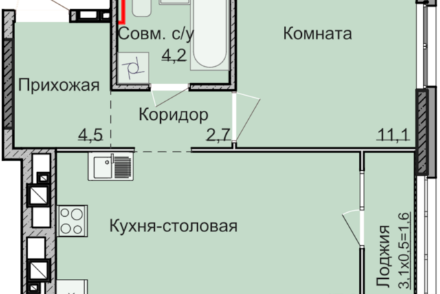 квартира городской округ Ижевск, Строящийся жилой дом фото