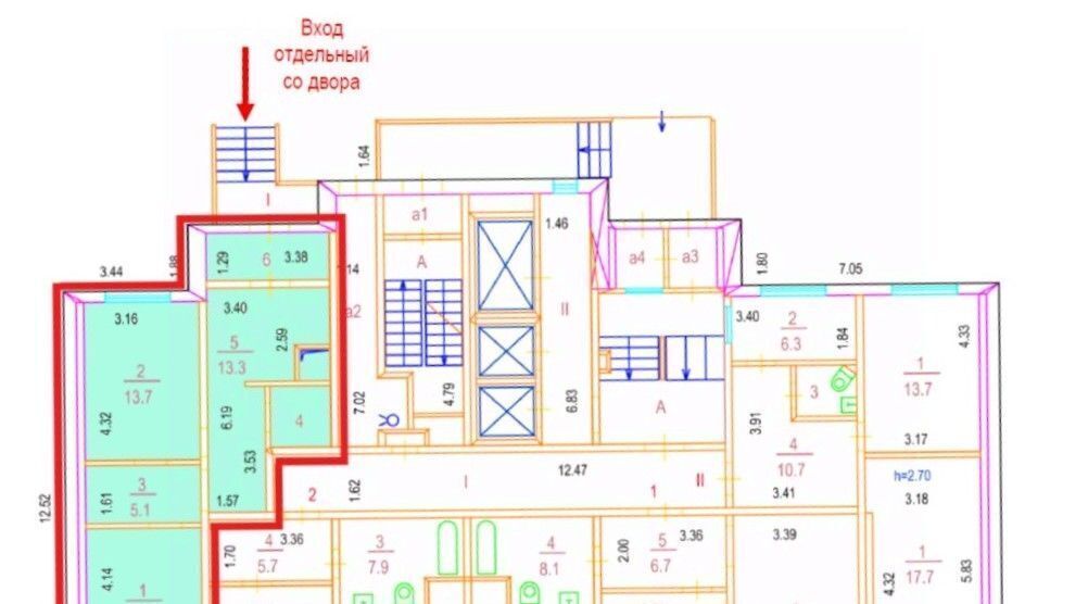 свободного назначения г Москва СЗАО ул Героев Панфиловцев 11к/1 фото 6