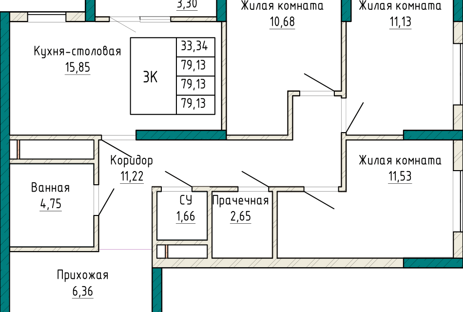 квартира г Екатеринбург р-н Орджоникидзевский пр-кт Космонавтов 110/1 Екатеринбург городской округ фото 1