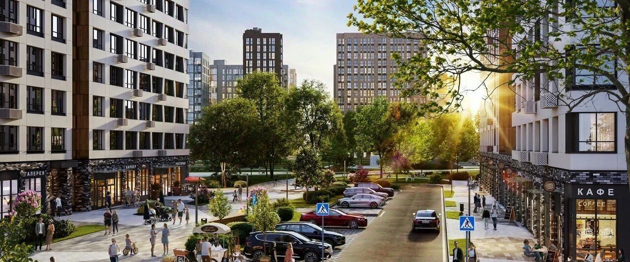 квартира г Москва п Сосенское ЖК Скандинавия метро Теплый Стан ул Эдварда Грига 5 фото 7
