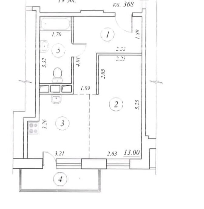 квартира г Балашиха мкр Ольгино ул Граничная 38 Ольгино фото 3