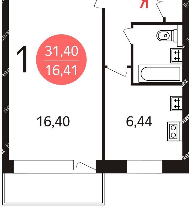 квартира г Москва метро Народное Ополчение ул Маршала Тухачевского 26к/2 фото 10