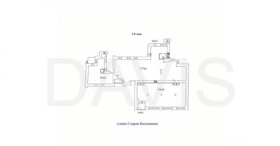 свободного назначения г Москва метро Курская Бауманка ул Старая Басманная 13с/1 фото 6