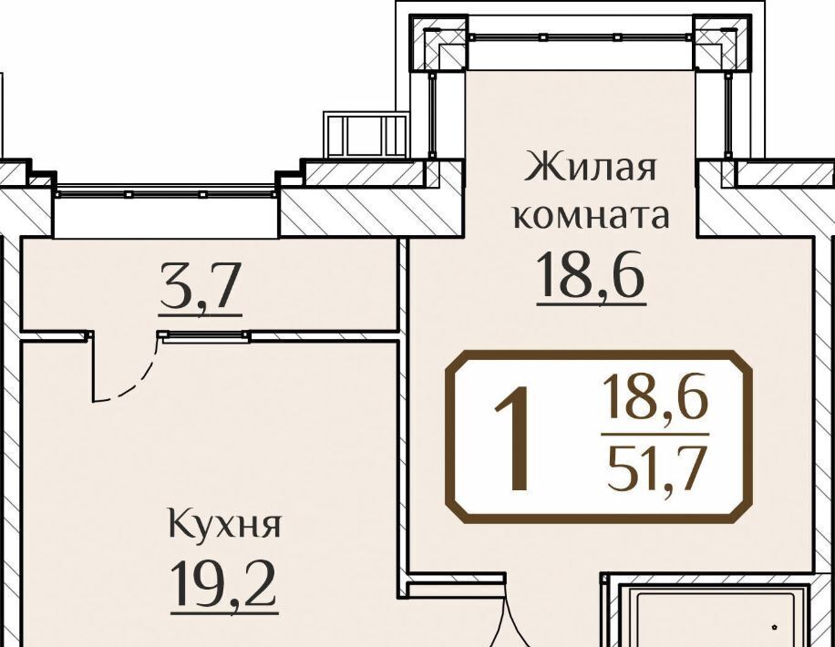 квартира г Чебоксары р-н Московский ул Дегтярева 15к/2 фото 1