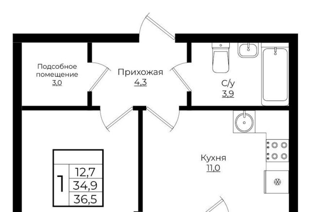 р-н Прикубанский 7 Европа Клубный Квартал 6 жилой комплекс фото