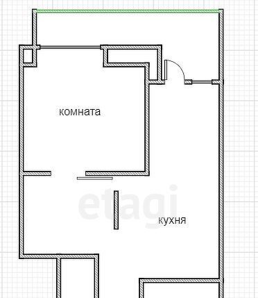 квартира г Владивосток р-н Первомайский ул Калинина 11а/2 фото 16