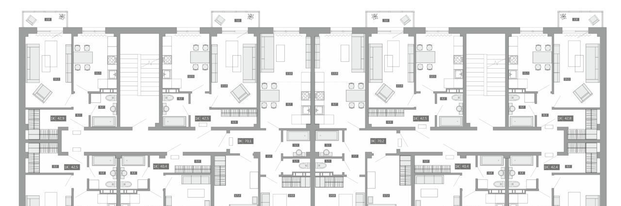 квартира г Артем ул Острякова 39а фото 3