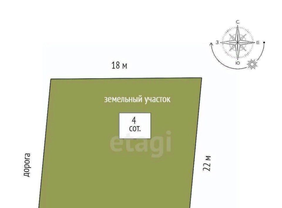 земля р-н Азовский х Городище ул Геологическая 1а Елизаветинское с/пос фото 2