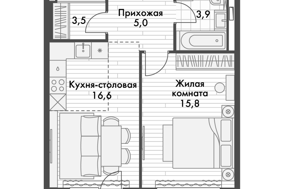 квартира г Владивосток р-н Ленинский Владивостокский городской округ, жилой комплекс Философия фото 1