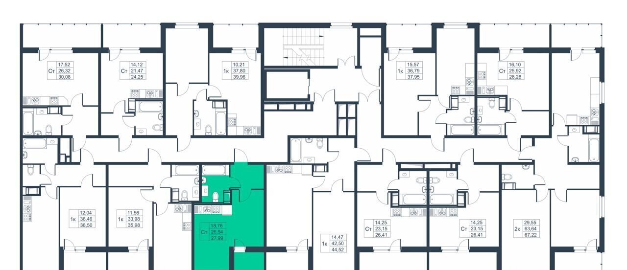 квартира р-н Гатчинский г Коммунар ул Ново-Антропшинская 5 корп. 2 фото 2