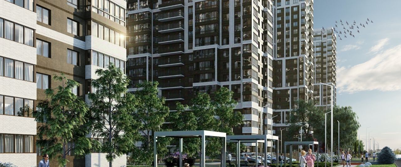 квартира г Краснодар р-н Прикубанский Краснодар, Отражение жилой комплекс фото 20