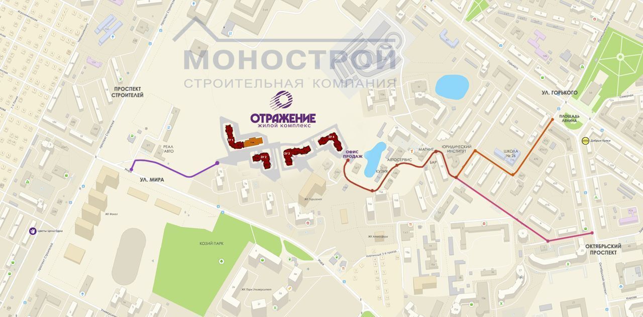 квартира г Владимир р-н Октябрьский ул Мира 5б фото 5