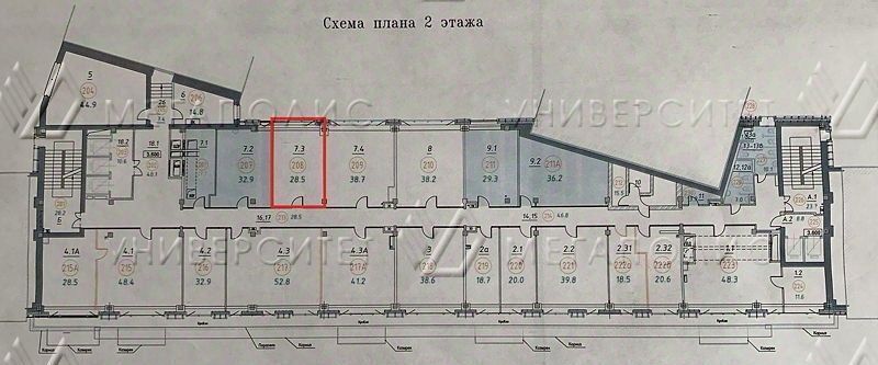 офис г Москва метро Спортивная пр-кт Комсомольский 42с/1 муниципальный округ Хамовники фото 16