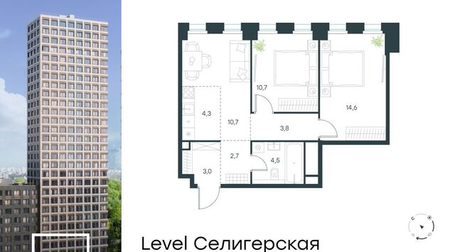 Западное Дегунино Северный ЖК Левел Селигерская к 3 фото