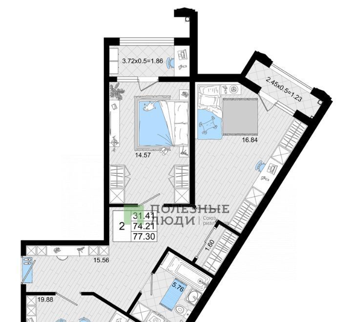 квартира г Новороссийск ул Шоссейная 114 фото 2
