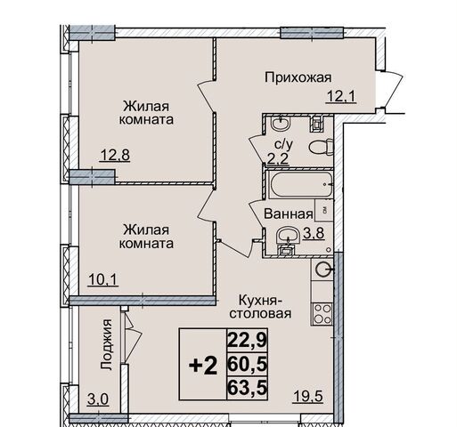 р-н Нижегородский Горьковская дом 10/1 ЖК «Горизонты Нижнего» фото