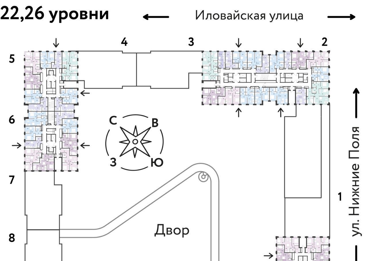 квартира г Москва Перерва ул Иловайская ЖК «Страна.Иловайская» муниципальный округ Марьино фото 2