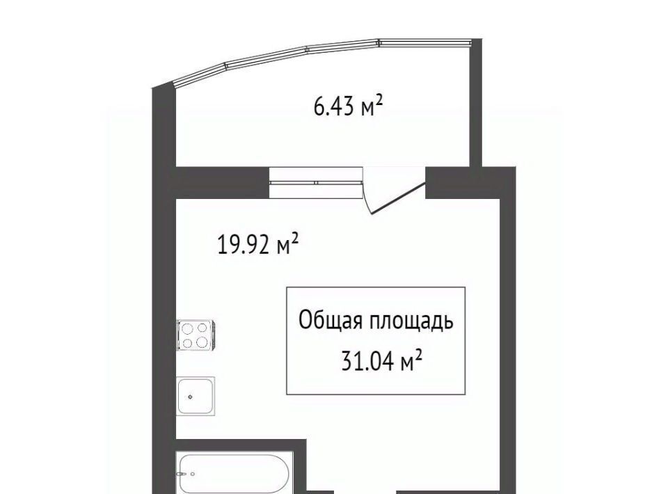 квартира г Новосибирск Маршала Покрышкина ул Николая Островского 120 фото 12