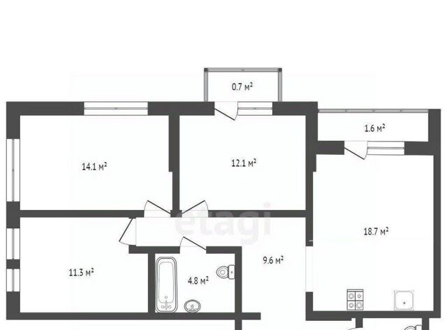 р-н Калининский дом 117к/8 фото