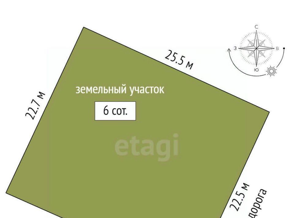 земля р-н Симферопольский с Мраморное с пос, садоводческое товарищество, ул. Морская, Добровское фото 2