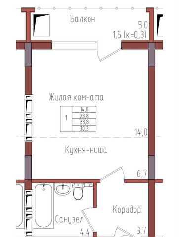 р-н Центральный ул Дубовая аллея 2 корп. 1, д. 3А фото