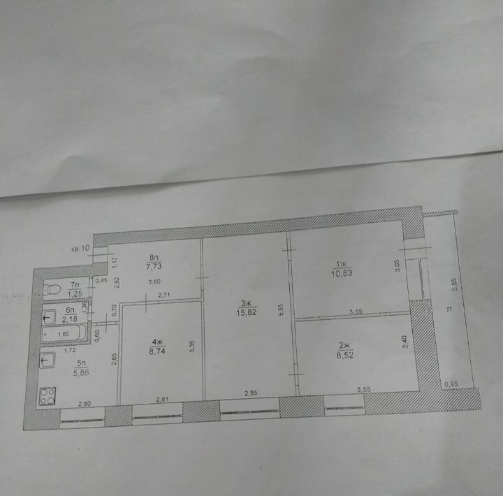 квартира г Ульяновск р-н Засвияжский ул Аблукова 33 фото 1