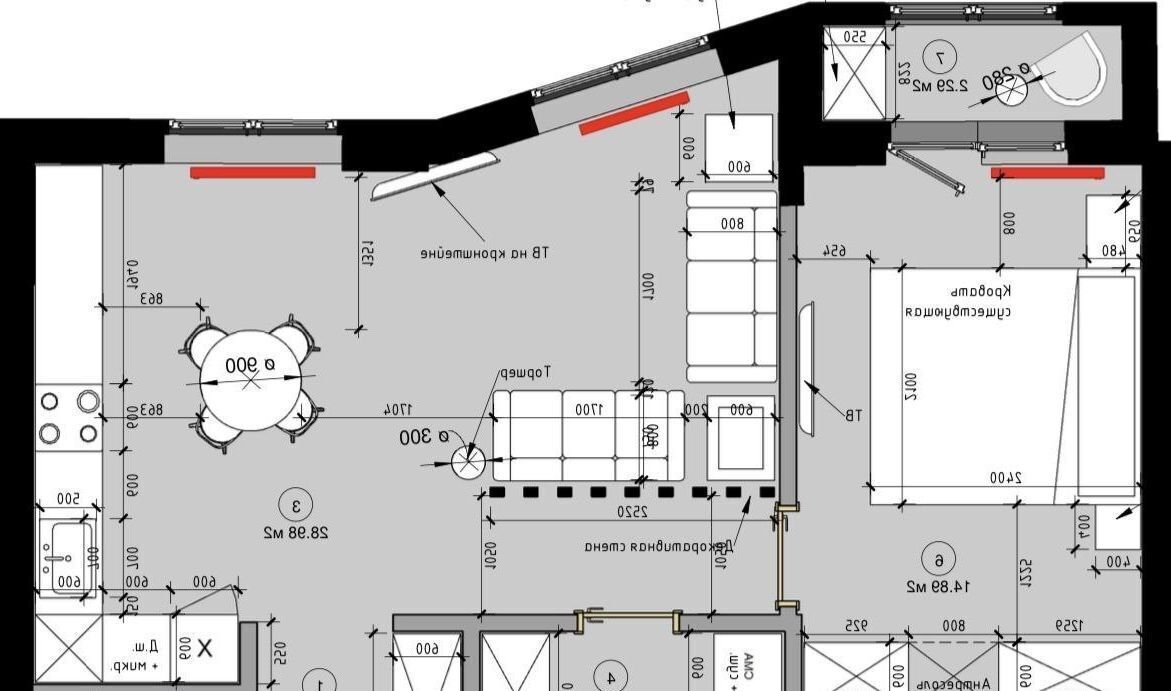 квартира г Москва метро Динамо пр-кт Ленинградский 29к/1 фото 24