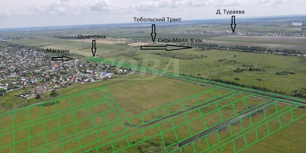 земля р-н Тюменский с Яр ул Почтовая 6 Тюмень фото 1