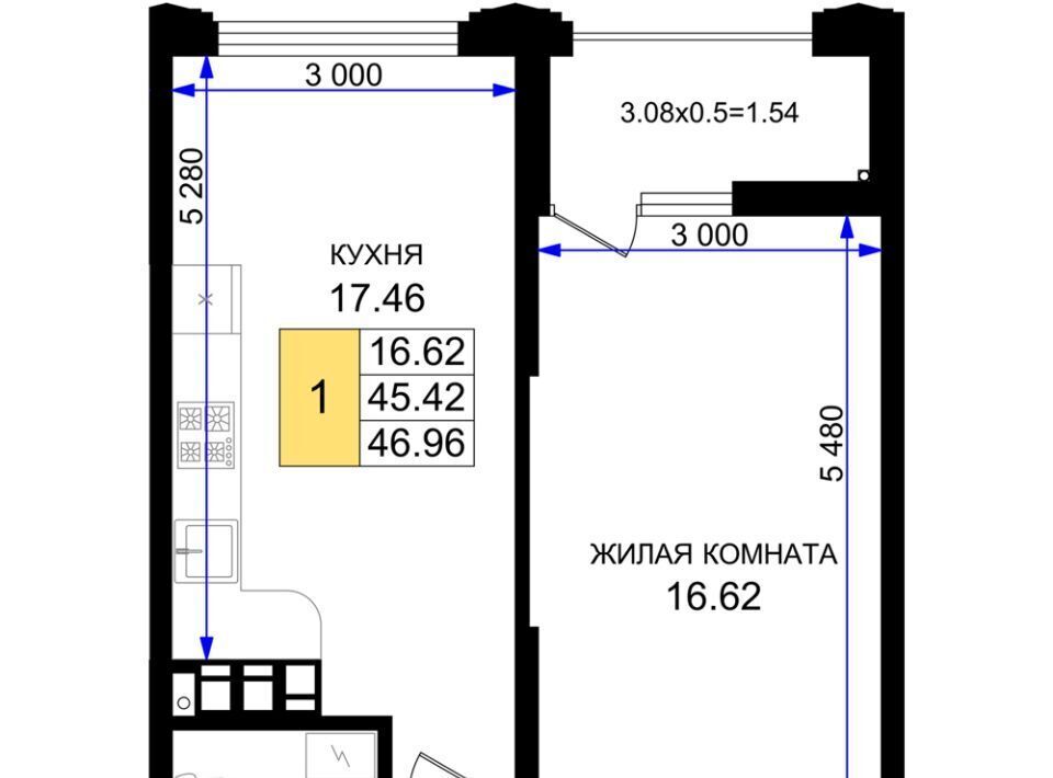 квартира г Новороссийск р-н Южный микрорайон 5-я Бригада фото 1