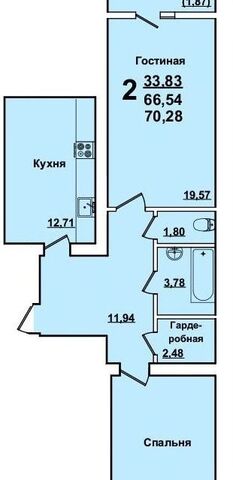 квартира р-н Кировский дом 80а ЖК «Танкистов» Саратов городской округ фото