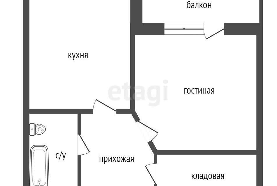 квартира г Сосновоборск ул Весенняя 14 Березовский район фото 10